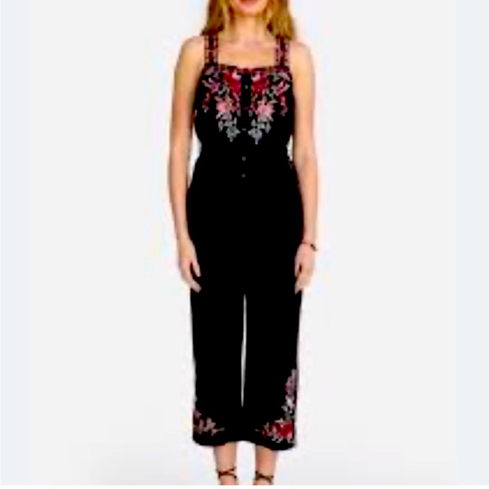 Johnny Was Embroidered Jumpsuits